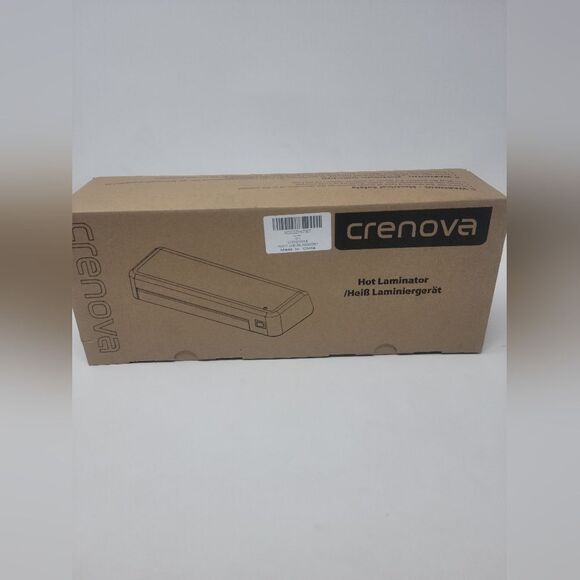 Crenova Laminator Machine with 10 Laminating Sheets, A4 Laminating Machine Hot - Picture 4 of 7